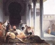 Francesco Hayez Interno di Harem (mk32) oil painting artist